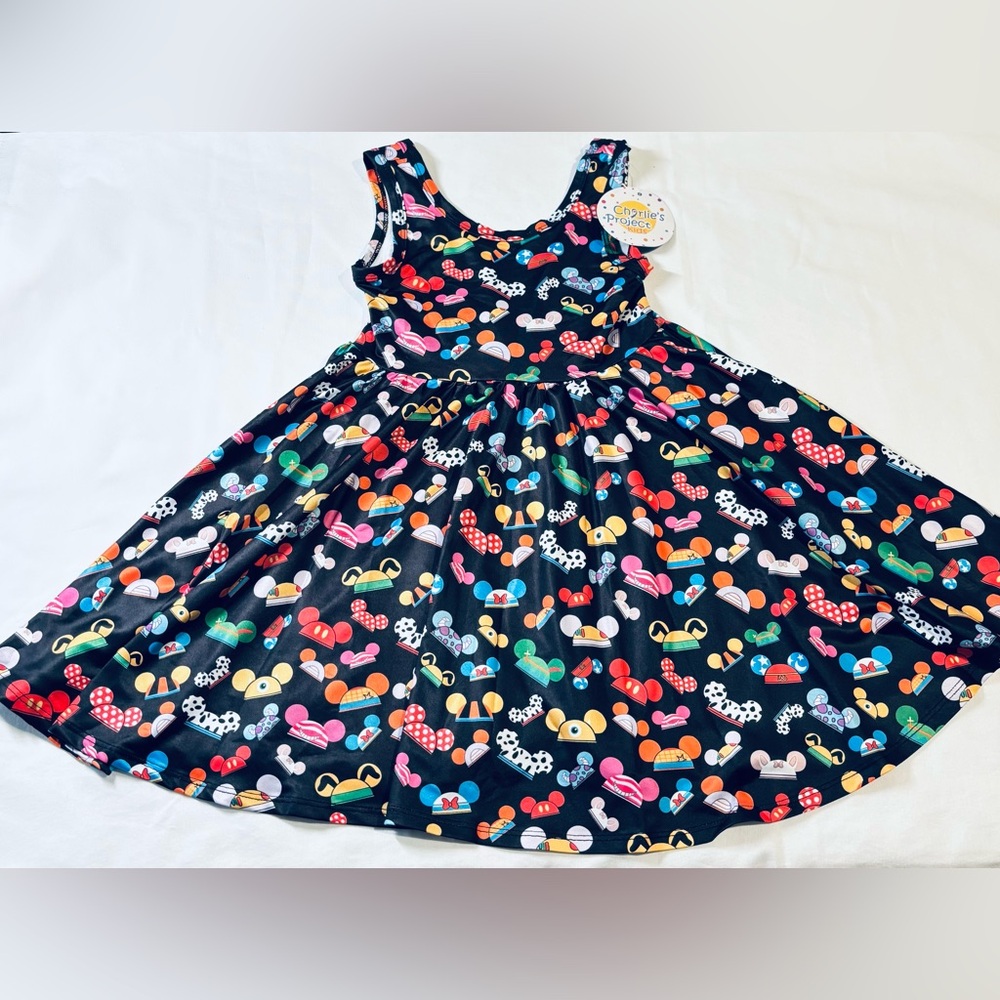 Charlie’s Project Kids Disney Mickey Hats Dress Size 3/4T